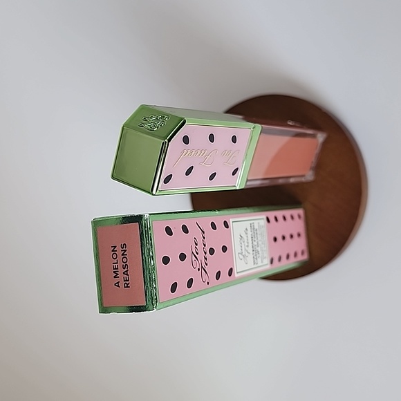 Too Faced Watermelon Candy Finish Lip Gloss - A Melon Reasons - Picture 2 of 8